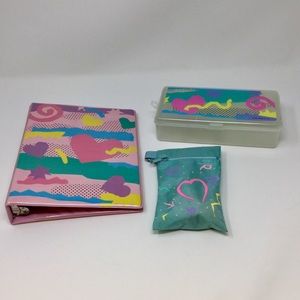 Vintage Sanrio school supplies!